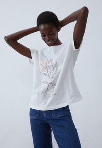 Anna Field - T-shirt con stampa - off-white Immagine in miniatura 1