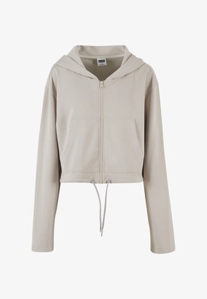 Urban Classics, SOFT TOUCH ZIP - Sweat zippé - cloud