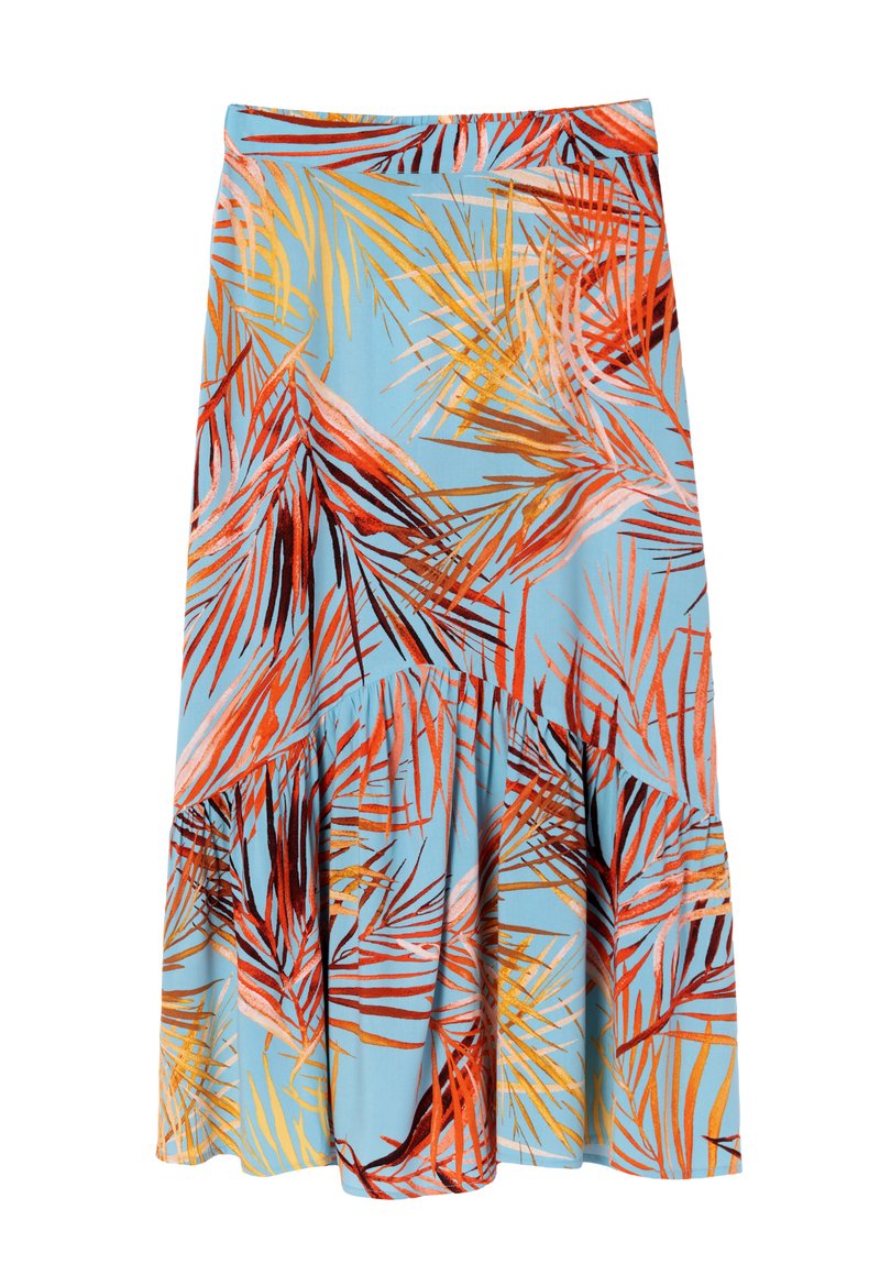 TATUUM A-lijn rok turquoise