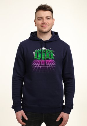 MINECRAFT BORN CREEPING - Hoodie - navy blue