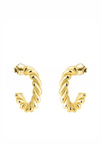 Ej vald, gold-coloured