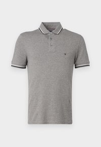 TIPPED SLIM FIT SEASONAL - Polo - medium grey