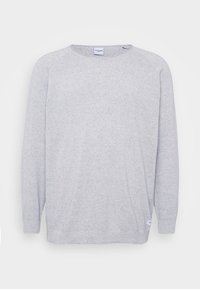 JJEHILL CREW NECK  - Pulover - light grey melange