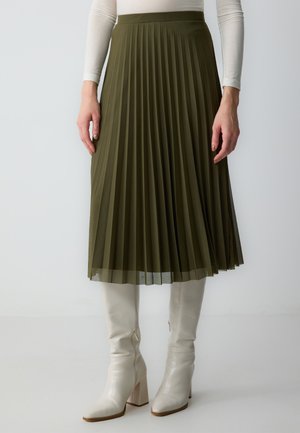 Gonna a campana - khaki