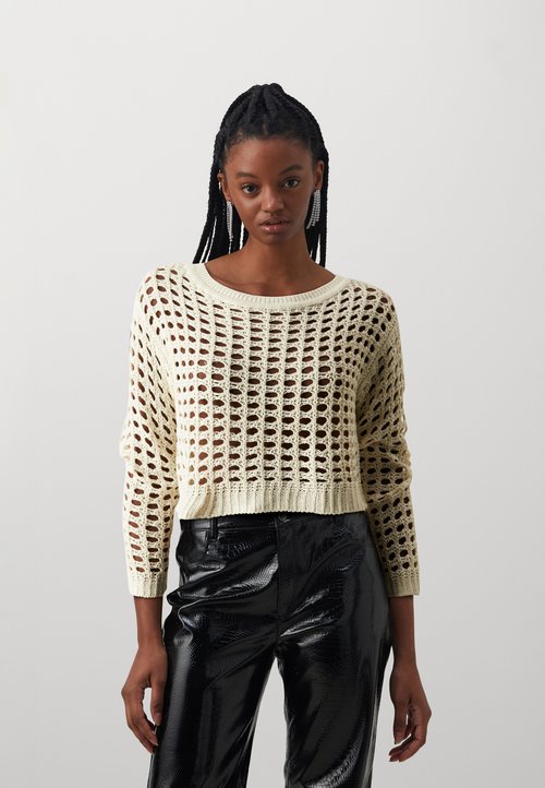 Only / Damen-Strick / ONLKIMBERLY LIFE SS PULLOVER EX KNT
