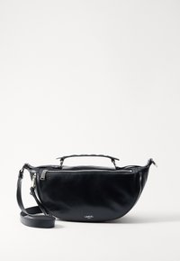 MEDIUM ORIGAMI - Sac à main - black/nickel