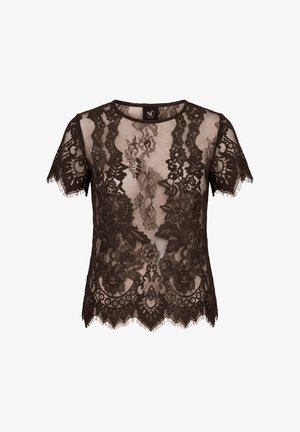NÜ Denmark, ESSIE TOP S/S - Blouse - brown