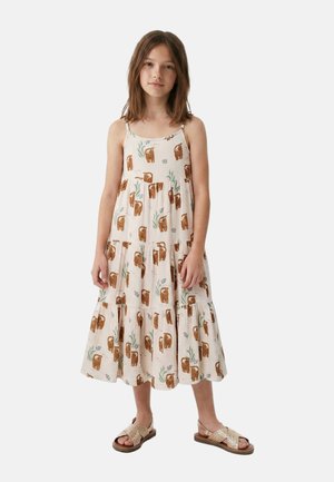 Monoprix, Robe de jour - amaretti