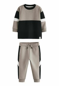Next SOFT TOUCH AND JOGGERS SET - REGULAR FIT - Dressikomplekt - neutral black