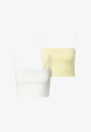 Estelou, BANDEAU 2 PACK - Toppi - white butter yellow