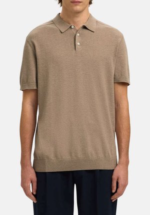 Selected Homme Pólóing - beige