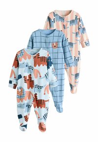 Next - BEAR 3 PACK - Sleep suit - navy Thumbnail Image 1