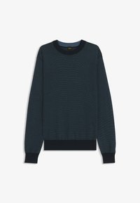 Unselected, dark blue four