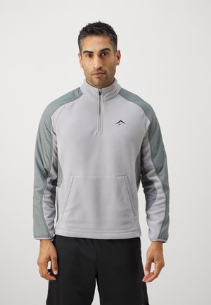 TRAIL POLARTEC® - Fleece jumper - cement grey smoke grey black