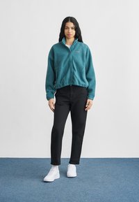 Columbia JASPER RIDGE PEBBLED FLEECE SNAP - Φλις μπουφάν - everblue