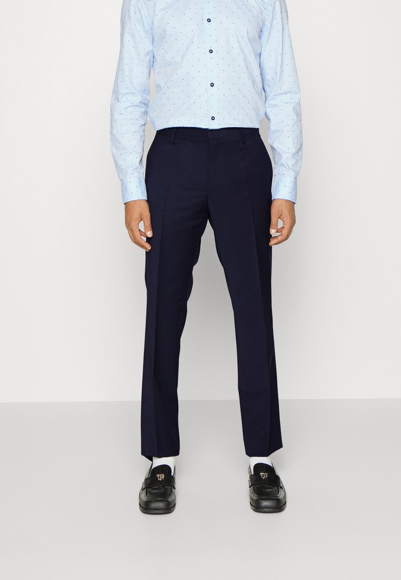 BOSS H GENIUS - Suit trousers - dark blue - Zalando.co.uk