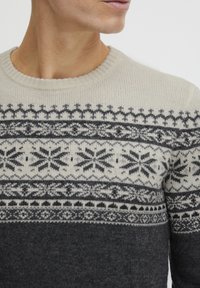 Blend BHTJERIK - Strickpullover - charcoal mix
