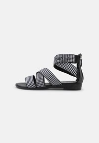 TWINSET VICHY - Sandálias - nero
