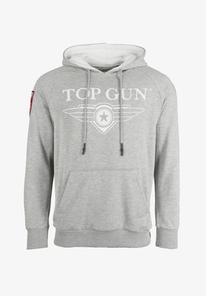 Hoodie - grey mélange