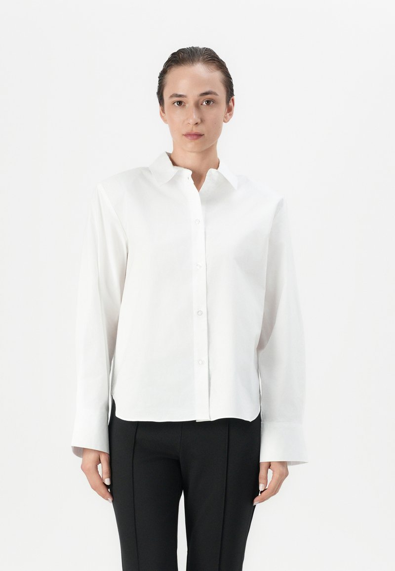 Gestuz Overhemdblouse wit Gestuz Overhemdblouse wit