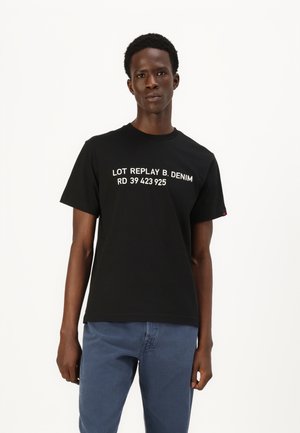 T-shirt imprimé - black