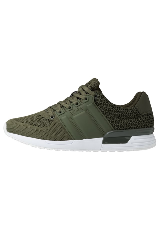 Sneakers laag - olive