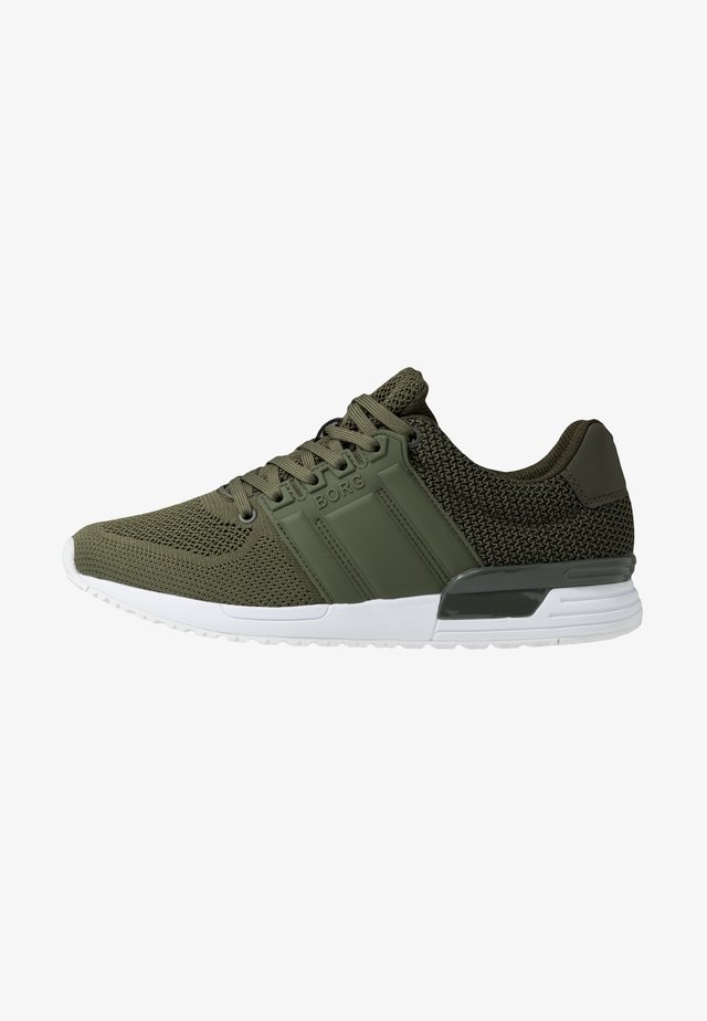 Sneakers laag - olive