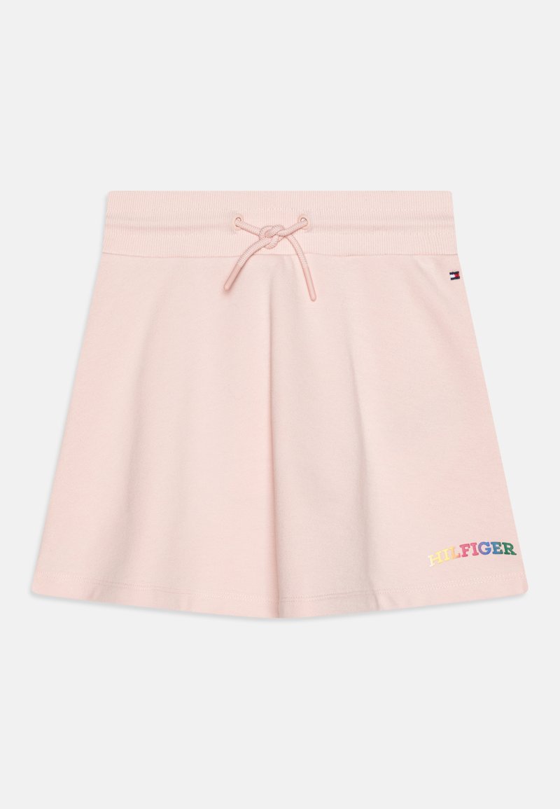 Tommy Hilfiger MONOTYPE - Falda acampanada - whimsy pink