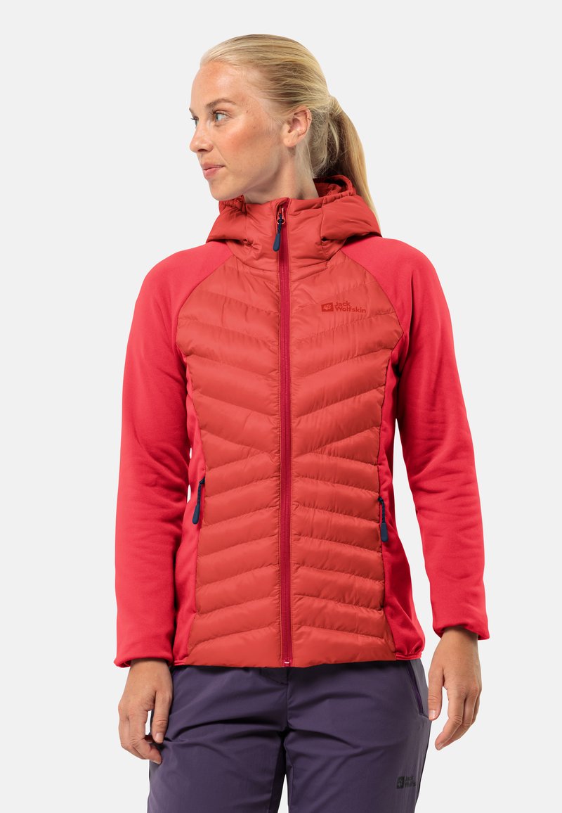 Jack Wolfskin ROUTEBURN PRO HYBRID - Giacca invernale - vibrant red
