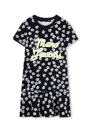 Marc Jacobs MET KORTE MOUWEN - Robe en jersey - black