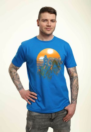 STAR WARS: THE MANDALORIAN BANTHA RIDERS UNISEX - T-shirt z nadrukiem