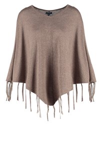 TOM TAILOR Poncho - taupe