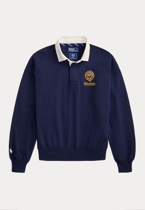 Polo Ralph Lauren, WIMBLEDON LOGO JERSEY RUGBY PULLOVER - Sweater - refined navy