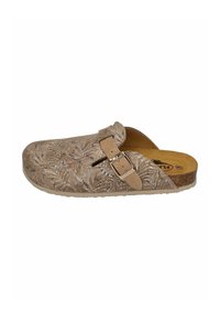 PLAKTON Mules - beige fango