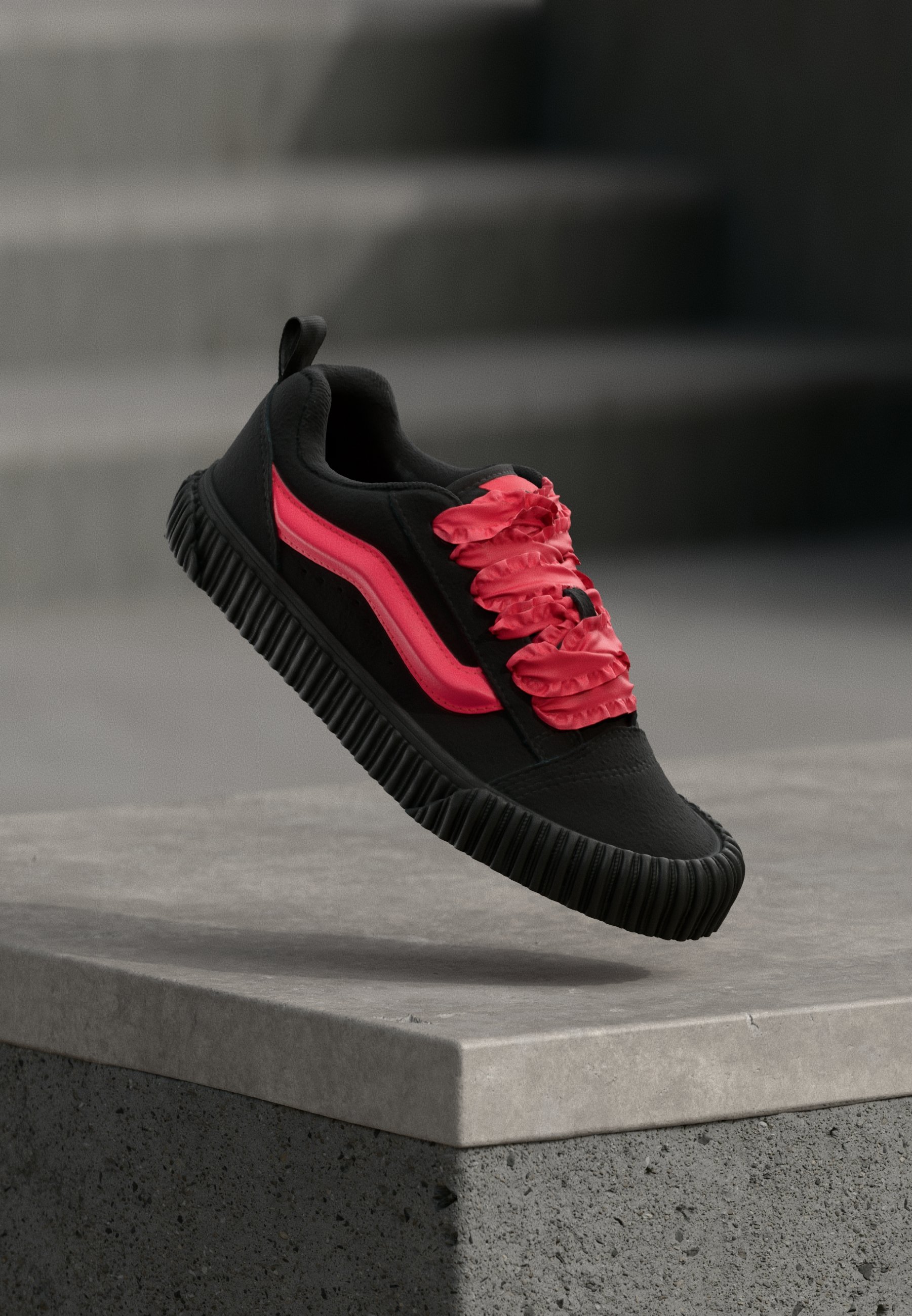 yeezy pink and black