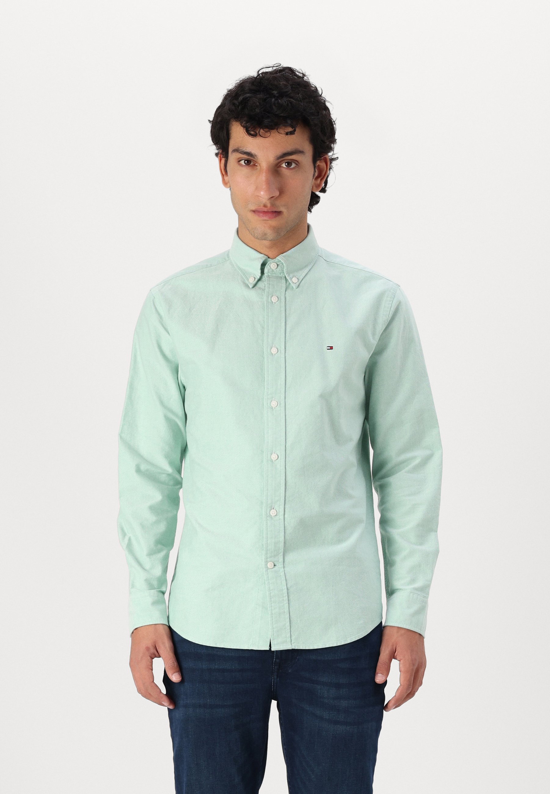 Tommy Hilfiger Shirt - nouveau green/green - Zalando