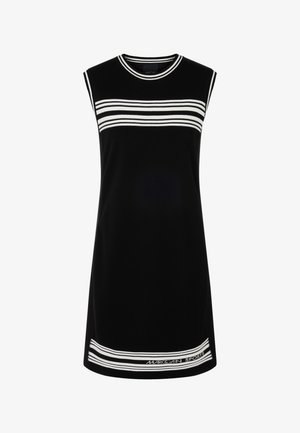 Marc Cain Jumper dress - black and white