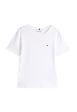 Tommy Hilfiger SLIM CODY - Print T-shirt - ecru