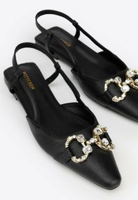 WITTCHEN POINTED TOE - Bailarinas con tira trasera - black