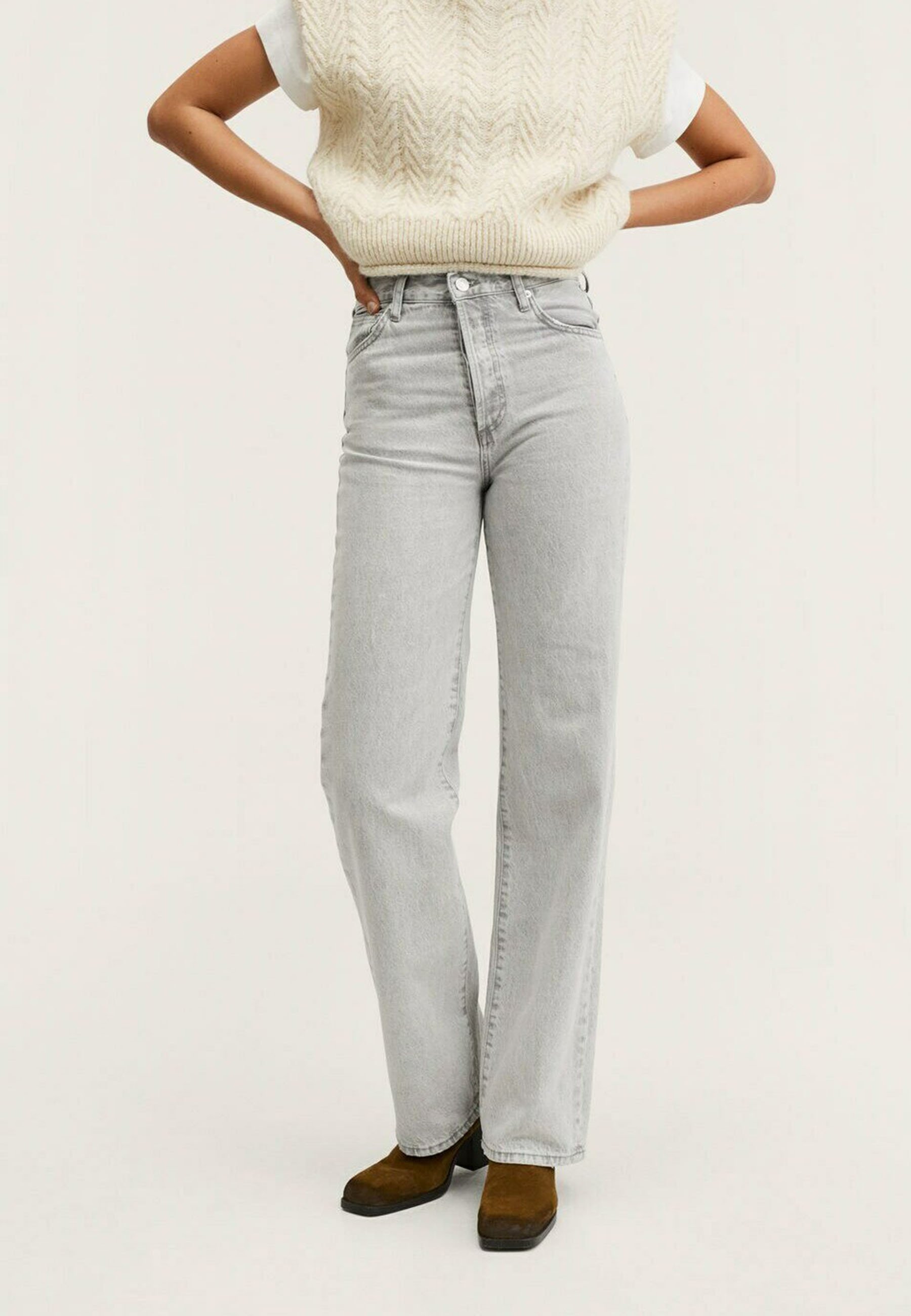 Mango KAIA - Vaqueros rectos - denim/denim -