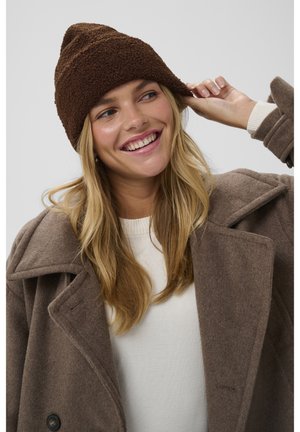 Saint Tropez NANYASZ BEANIE - Cepure - chocolate brown