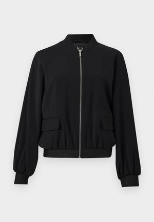 Armani Exchange, JACKET - Bomberjacke - black