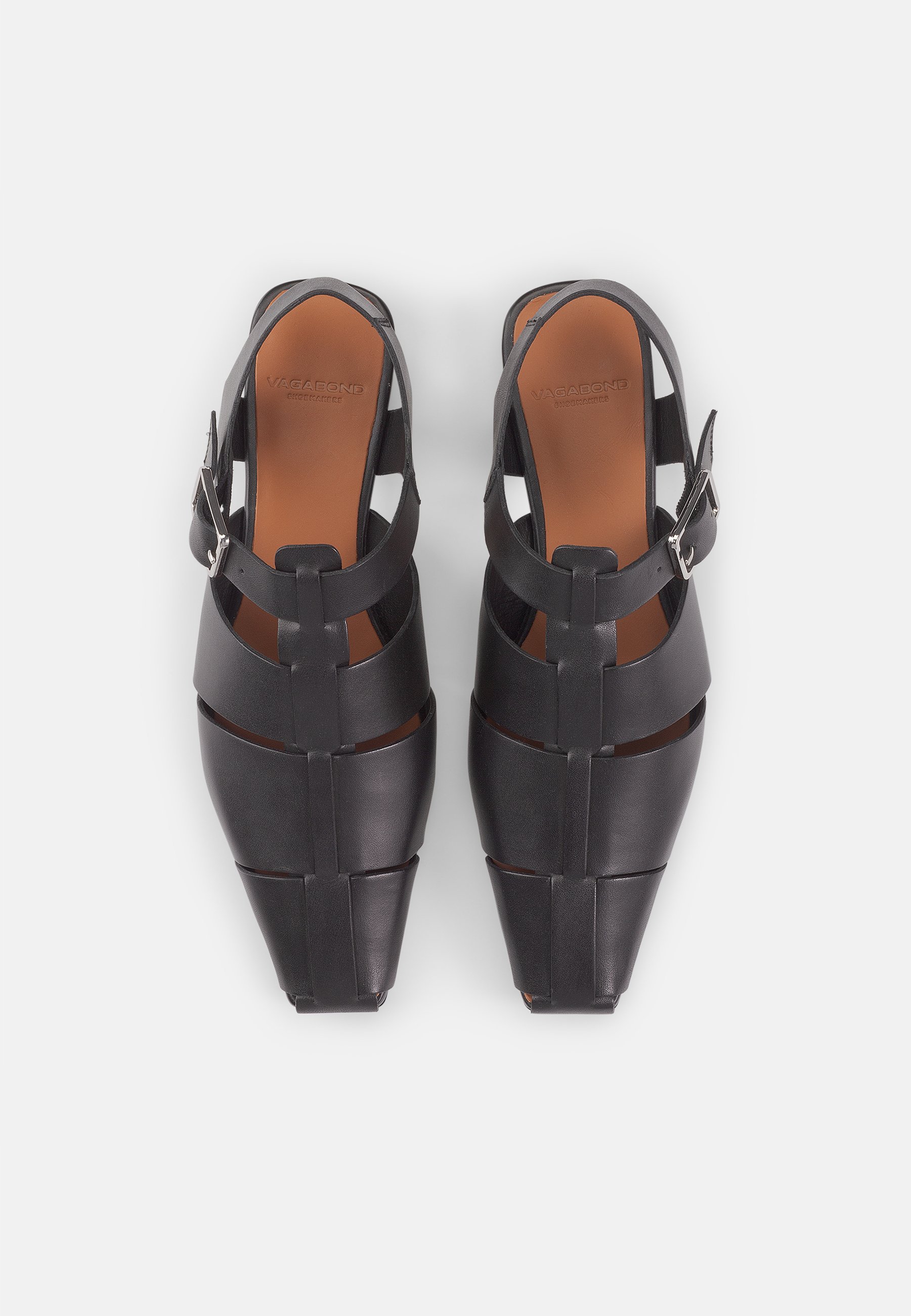 Vagabond WIOLETTA - Półbuty wsuwane/czarny - Zalando.pl