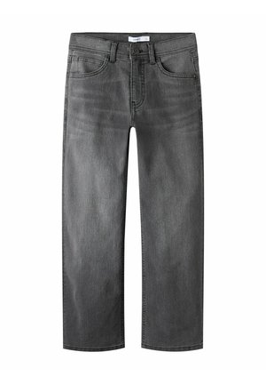 Jeans Straight Leg - medium grey denim