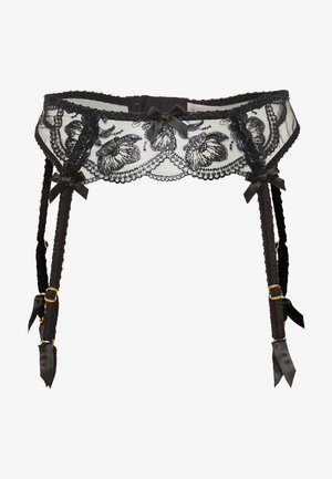 Agent Provocateur WINNETTE SUSPENDER - Liguero - black/blue