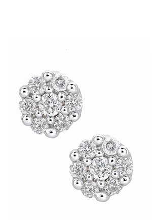 DIAMOND - Korvakorut - white gold-coloured