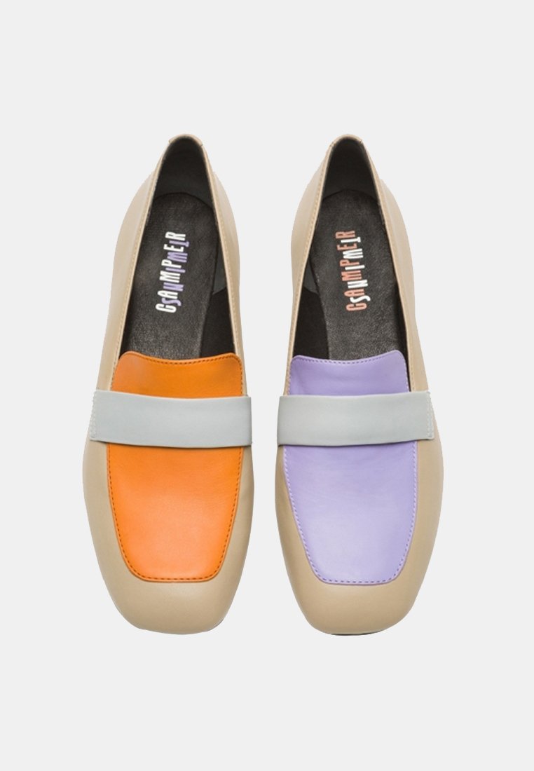 Damen Halbschuhe | Camper TWINS Slipper beige - CP79079 Damen Halbschuhe | Camper TWINS Slipper beige - CP79079