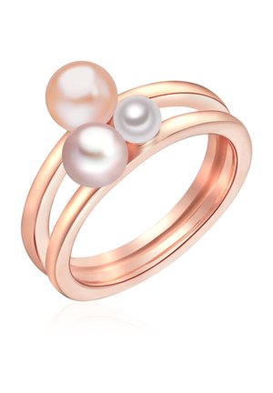 SÜSSWASSER-ZUCHTPERLE - Ring - rose gold-coloured