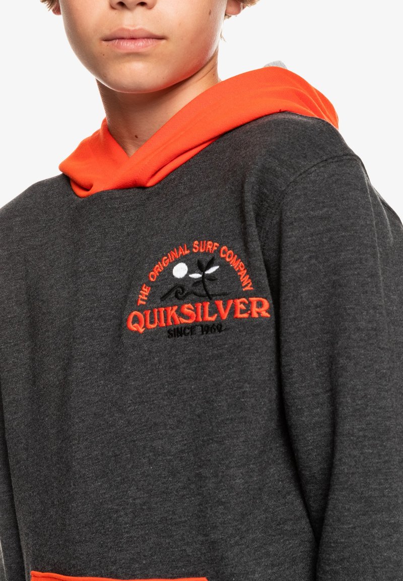 Kinder Pullover | Quiksilver OPEN SPOT HOOD YOUTH Sweatshirt dark grey heather/anthrazit - LK49924 Kinder Pullover | Quiksilver OPEN SPOT HOOD YOUTH Sweatshirt dark grey heather/anthrazit - LK49924