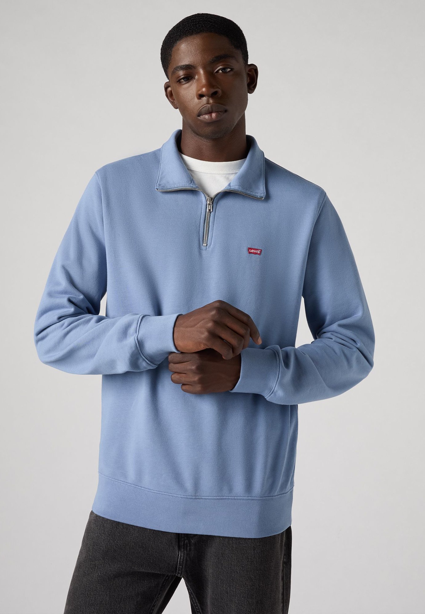 Levi's® ORIGINAL ZIP - Sudadera - cliff/azul - Zalando.es